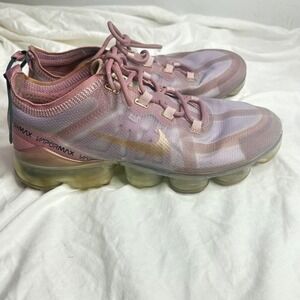 Nike Air VaporMax 2019 Pink Lavender Running Shoes Sneakers Womens Size 9